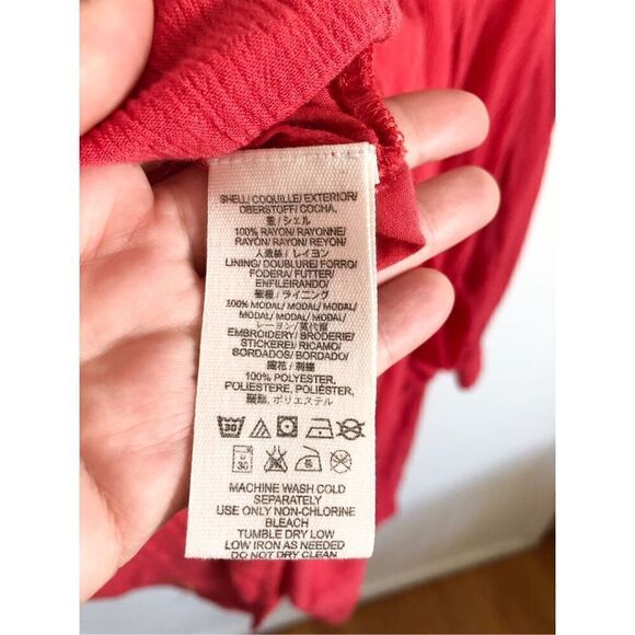 Free people Mia embroidered long sleeve mini dress size small - Picture 7 of 11